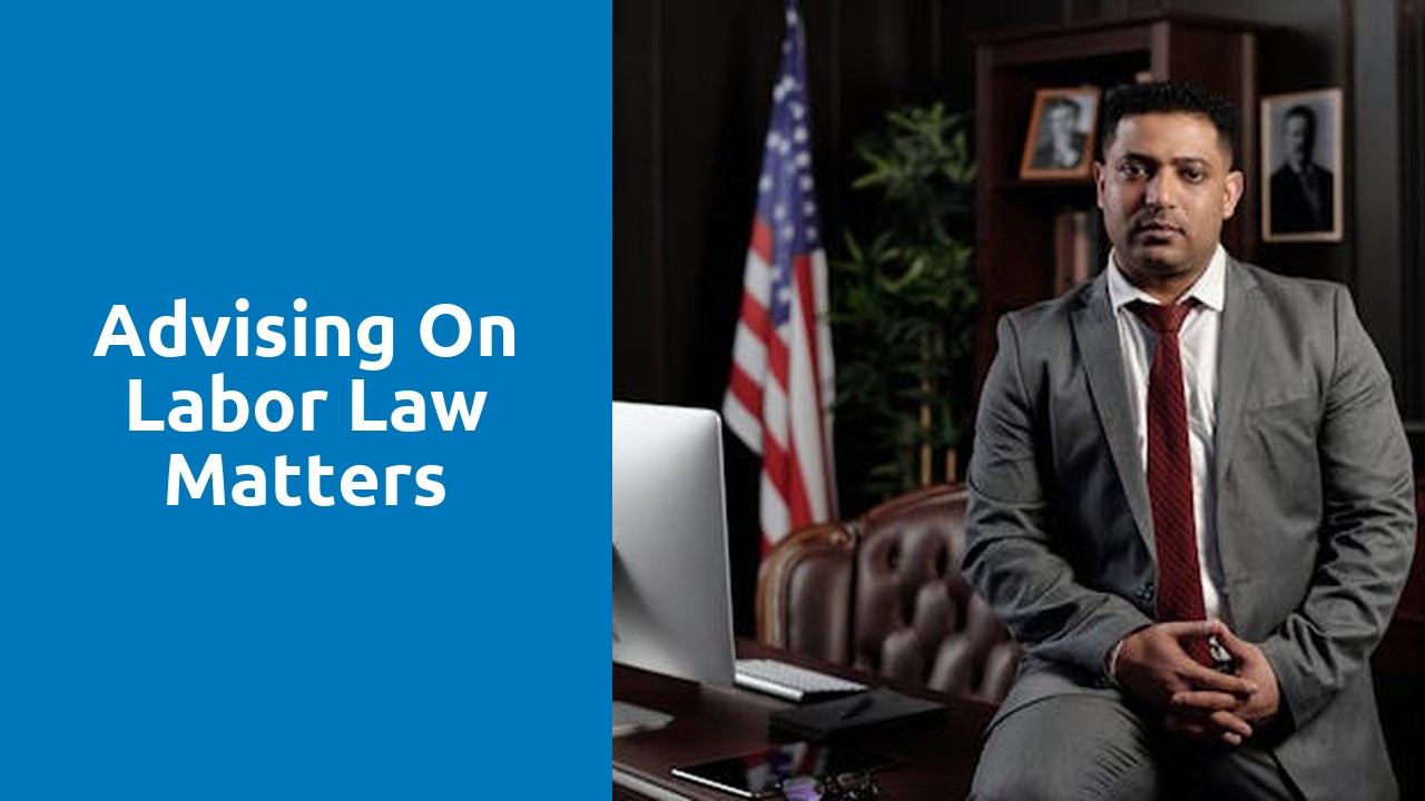 Advising on labor law matters